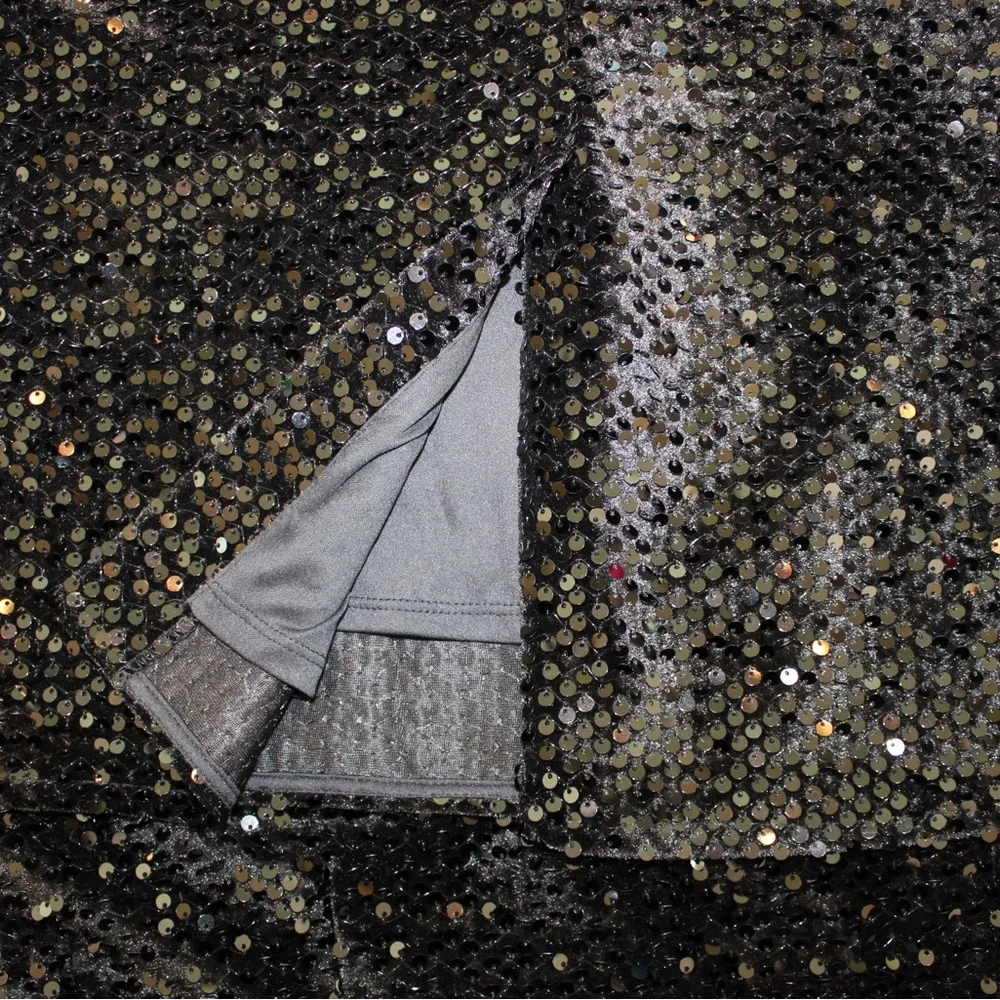 Nine West black sequin pencil skirt (women’s M) (NWT) - Picture 7 of 11